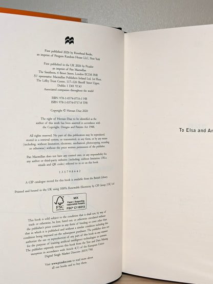 Ply by Hernan Diaz (Signed Dated First Edition) - Fialta Books