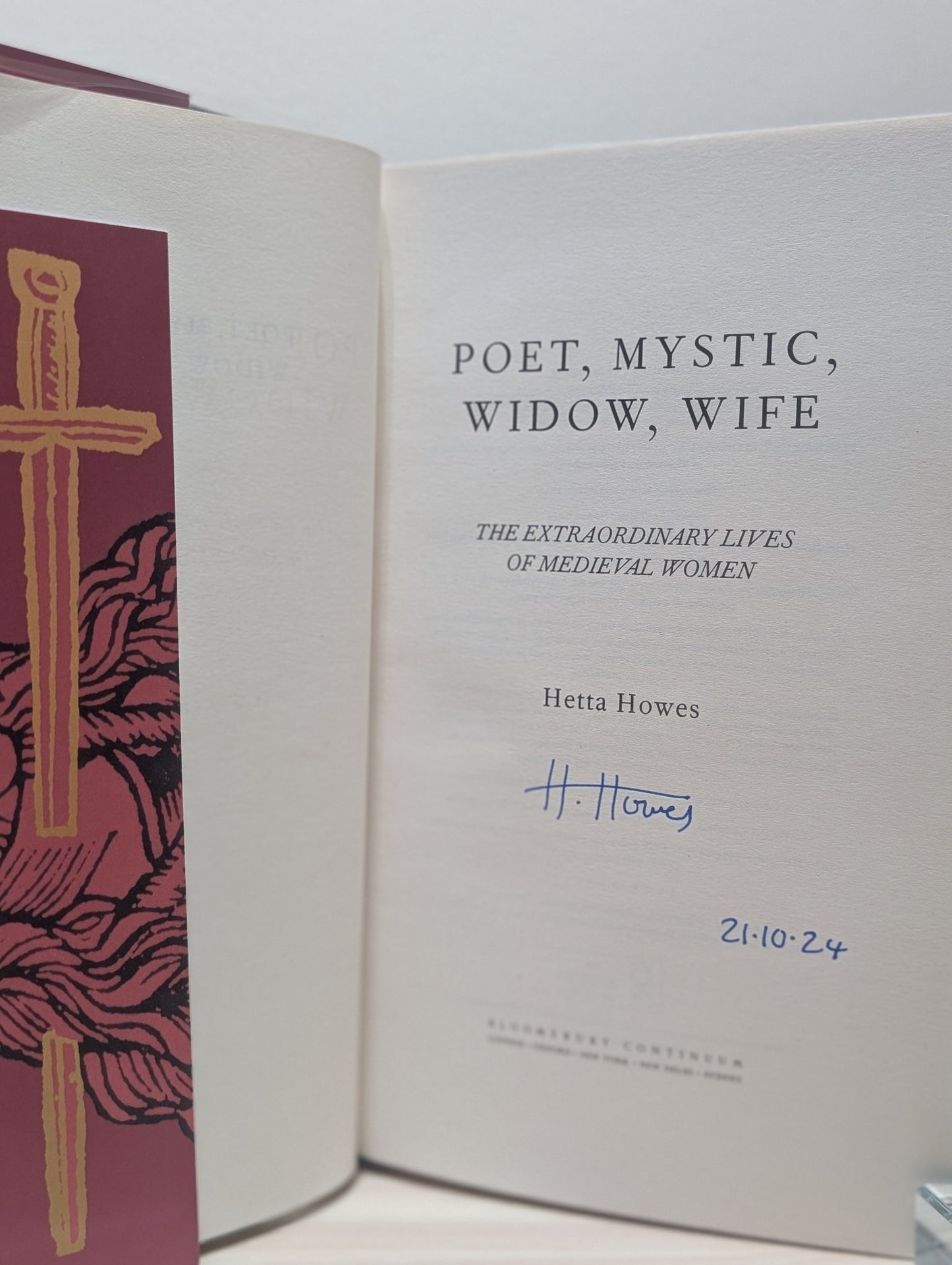 Poet, Mystic, Widow, Wife by Hetta Howes (Signed Dated First Edition) - Fialta Books
