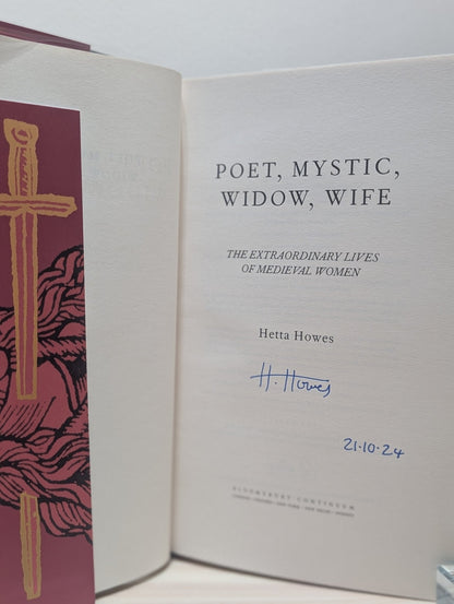 Poet, Mystic, Widow, Wife by Hetta Howes (Signed Dated First Edition) - Fialta Books
