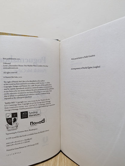 Poguemahone by Patrick McCabe (Signed First Edition) - Fialta Books