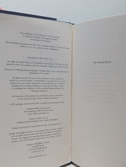 Poor Ghost! by Gabriel Flynn (Signed Dated First Edition) - Fialta Books