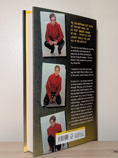 Pop Scars: A memoir on fame, addiction and the dark side of 90s pop by Anthony Kavanagh (Signed First Edition) - Fialta Books