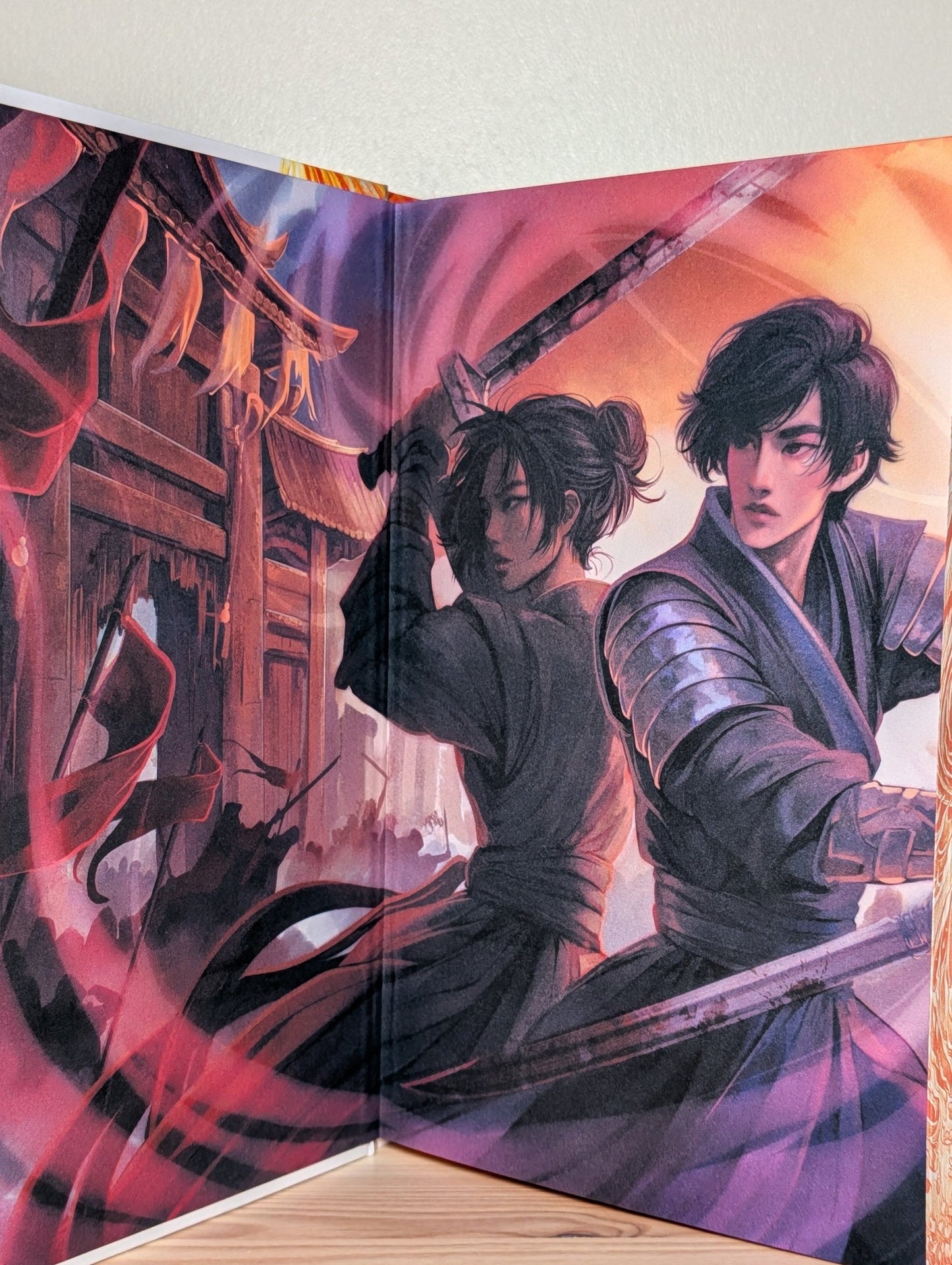 Poppy War, Dragon Republic, Burning God by R.F. Kuang (Signed Deluxe Set) - Fialta Books