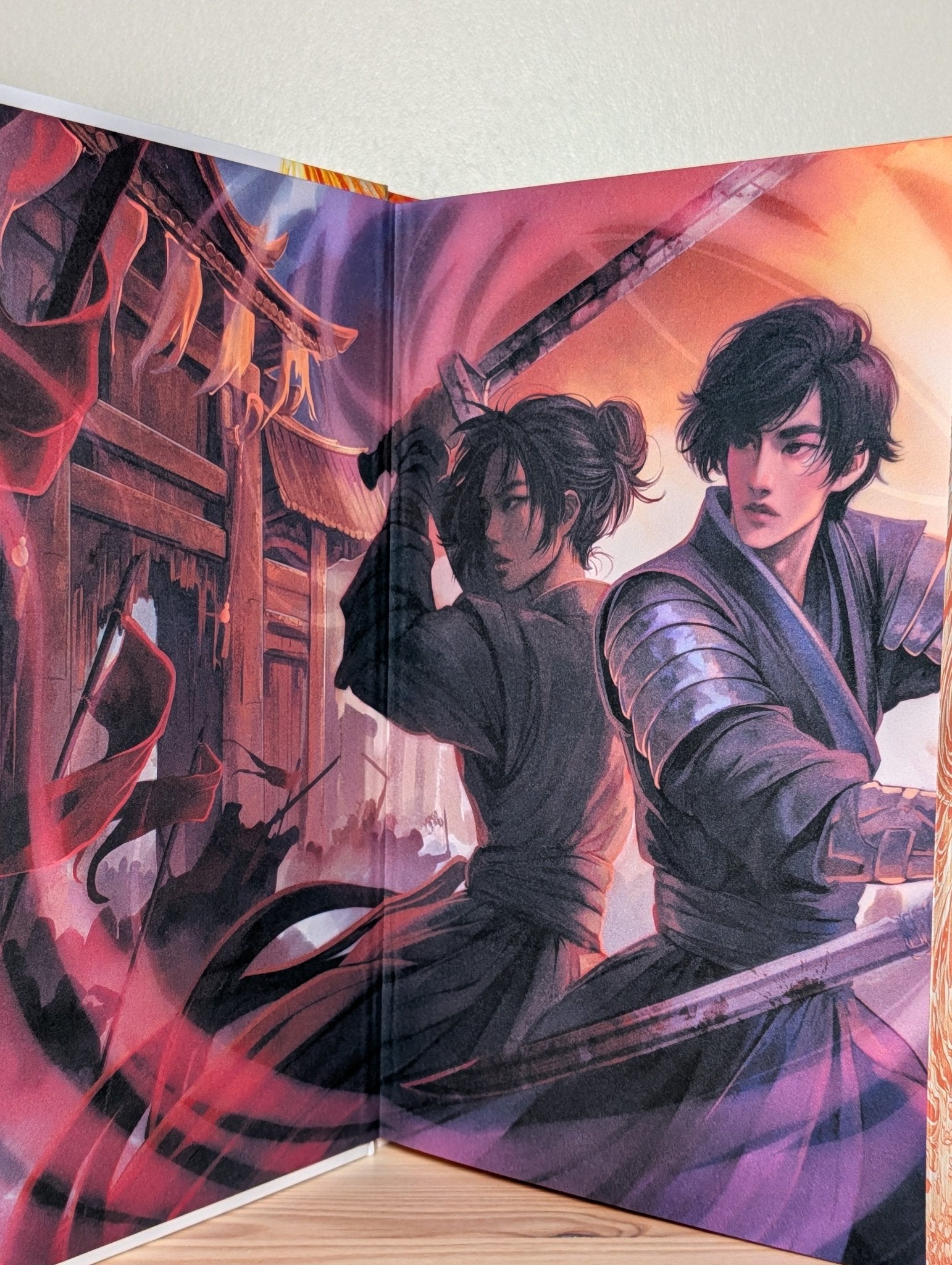 Poppy War, Dragon Republic, Burning God by R.F. Kuang (Signed Deluxe Set) - Fialta Books