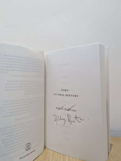 Porn: An Oral History by Polly Barton (Signed First Edition) - Fialta Books