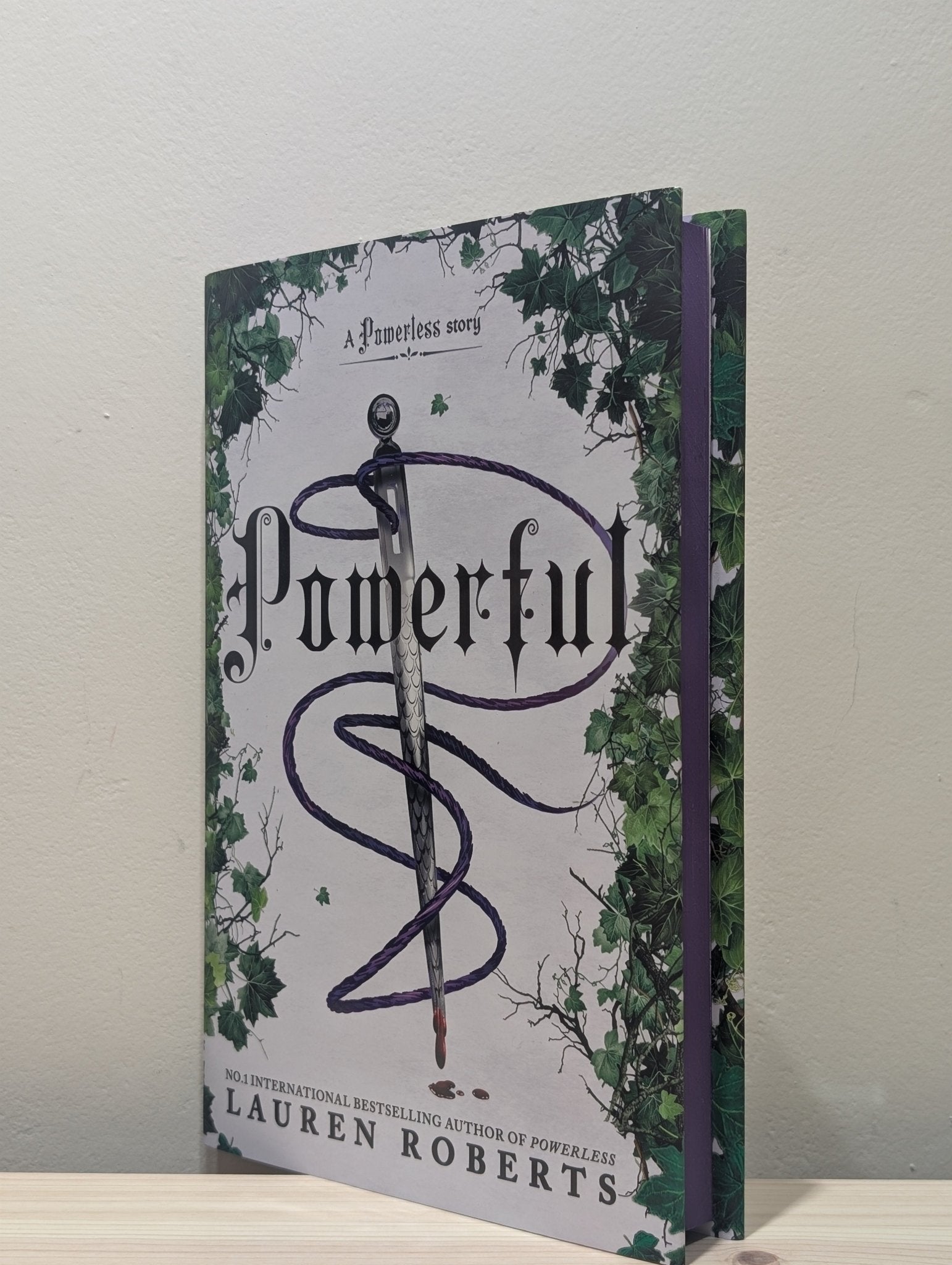 Powerful: a Powerless story by Lauren Roberts (Deluxe Edition with sprayed edges) - Fialta Books