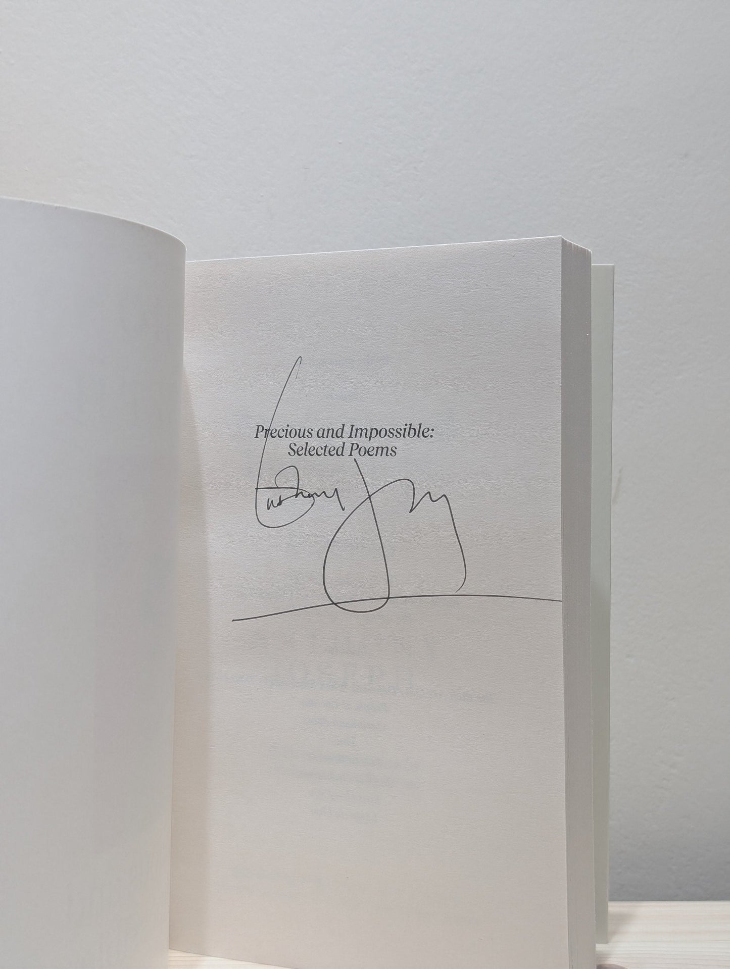 Precious & Impossible: Selected Poems by Anthony Joseph (Signed First Edition) - Fialta Books