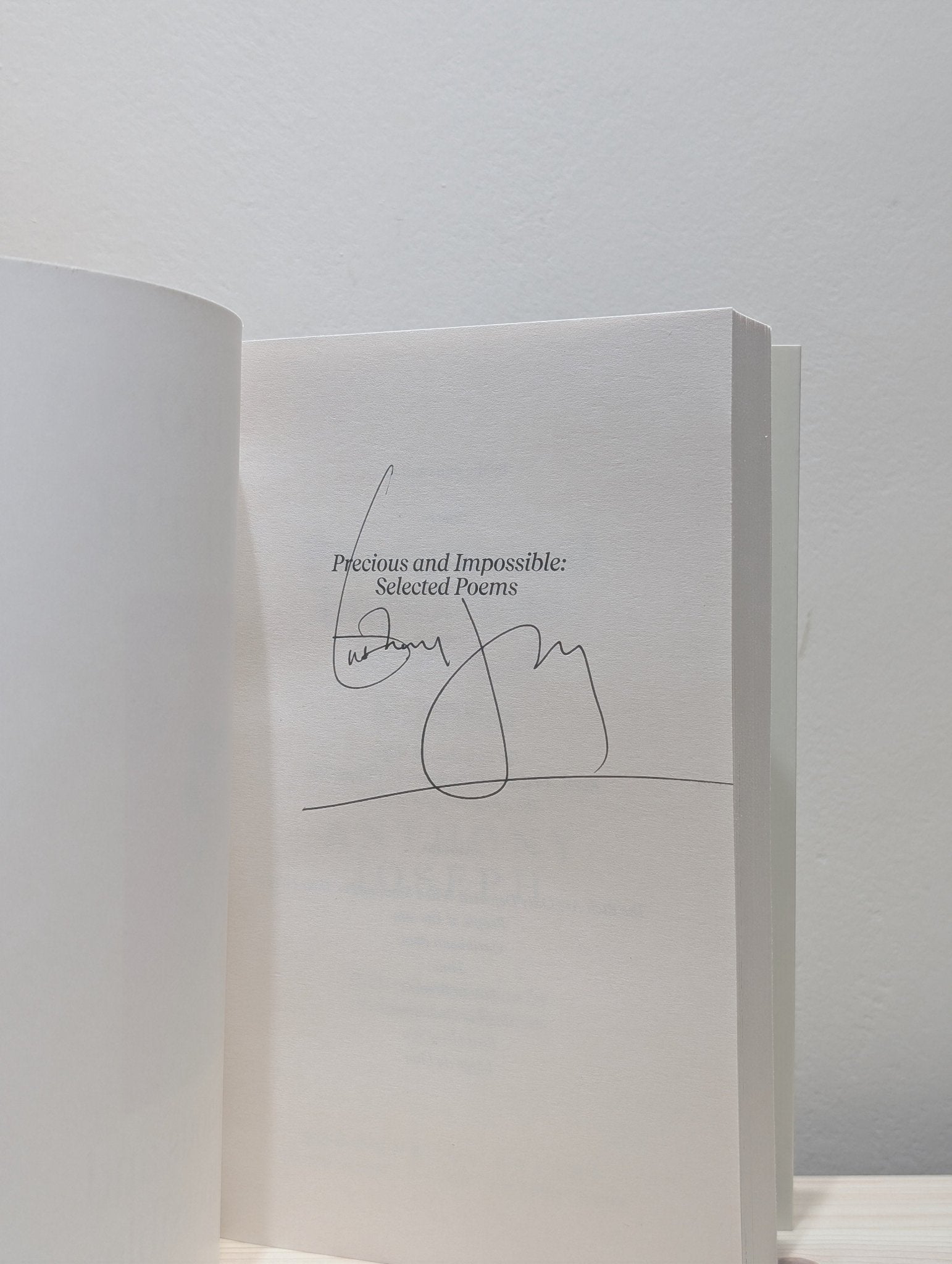 Precious & Impossible: Selected Poems by Anthony Joseph (Signed First Edition) - Fialta Books