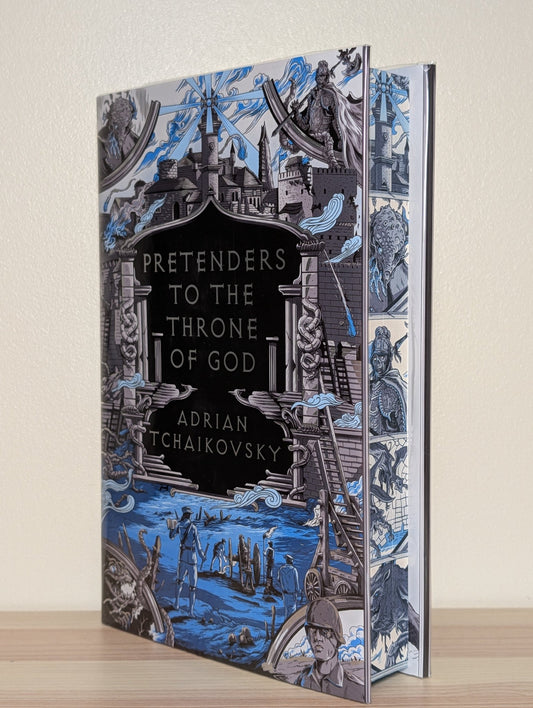 Pretenders to the Throne of God by Adrian Tchaikovsky (Signed First Edition with sprayed edges) - Fialta Books