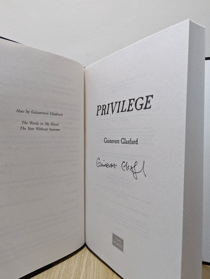 Privilege by Guinevere Glasfurd (Signed First Edition) - Fialta Books