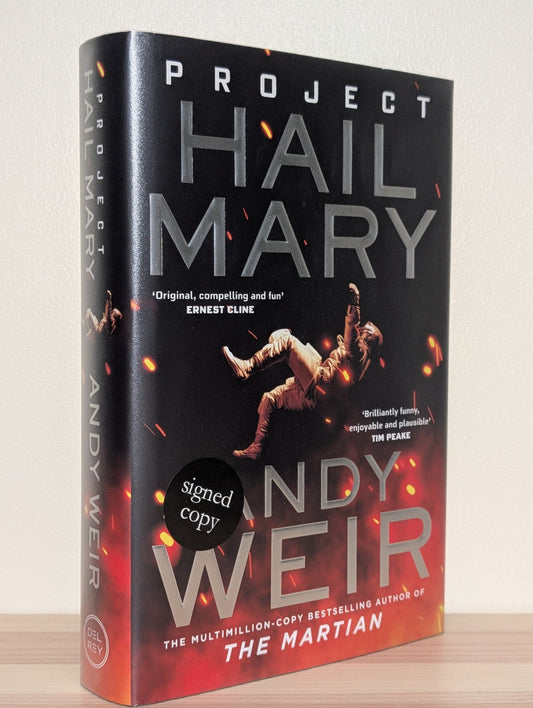 Project Hail Mary by Andy Weir (Signed First) - Fialta Books
