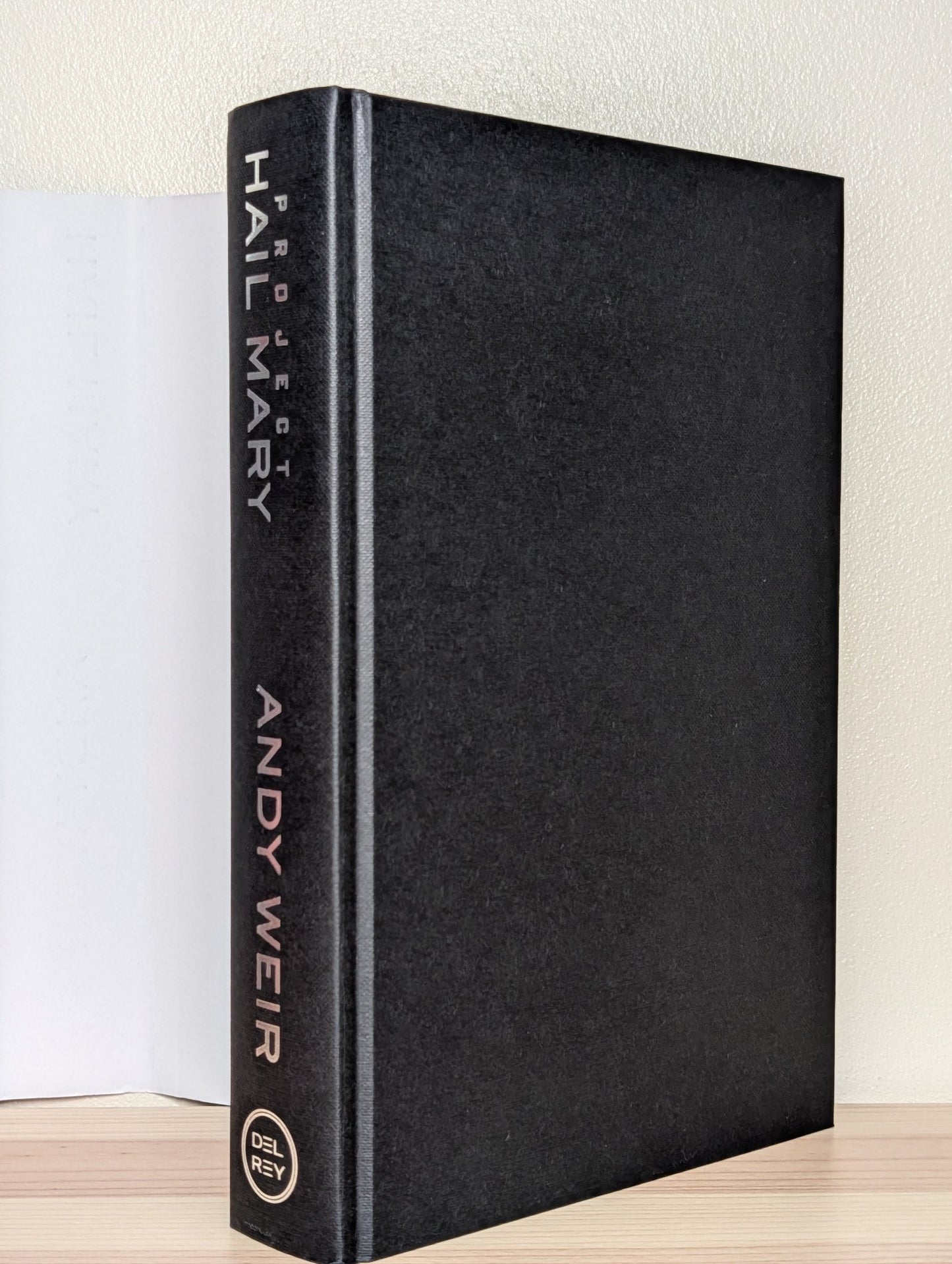 Project Hail Mary by Andy Weir (Signed First Edition) - Fialta Books
