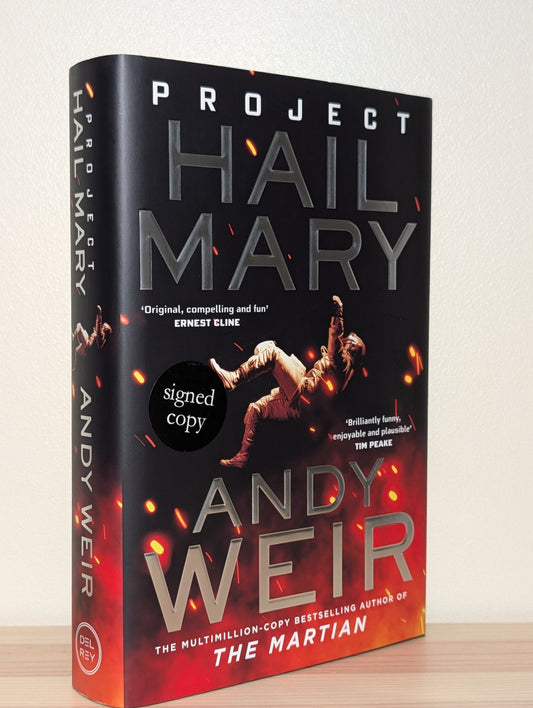 Project Hail Mary by Andy Weir (Signed First Edition) - Fialta Books