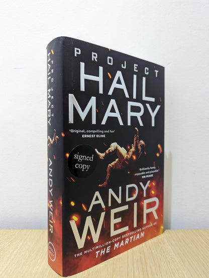 Project Hail Mary by Andy Weir (Signed First Edition) - Fialta Books