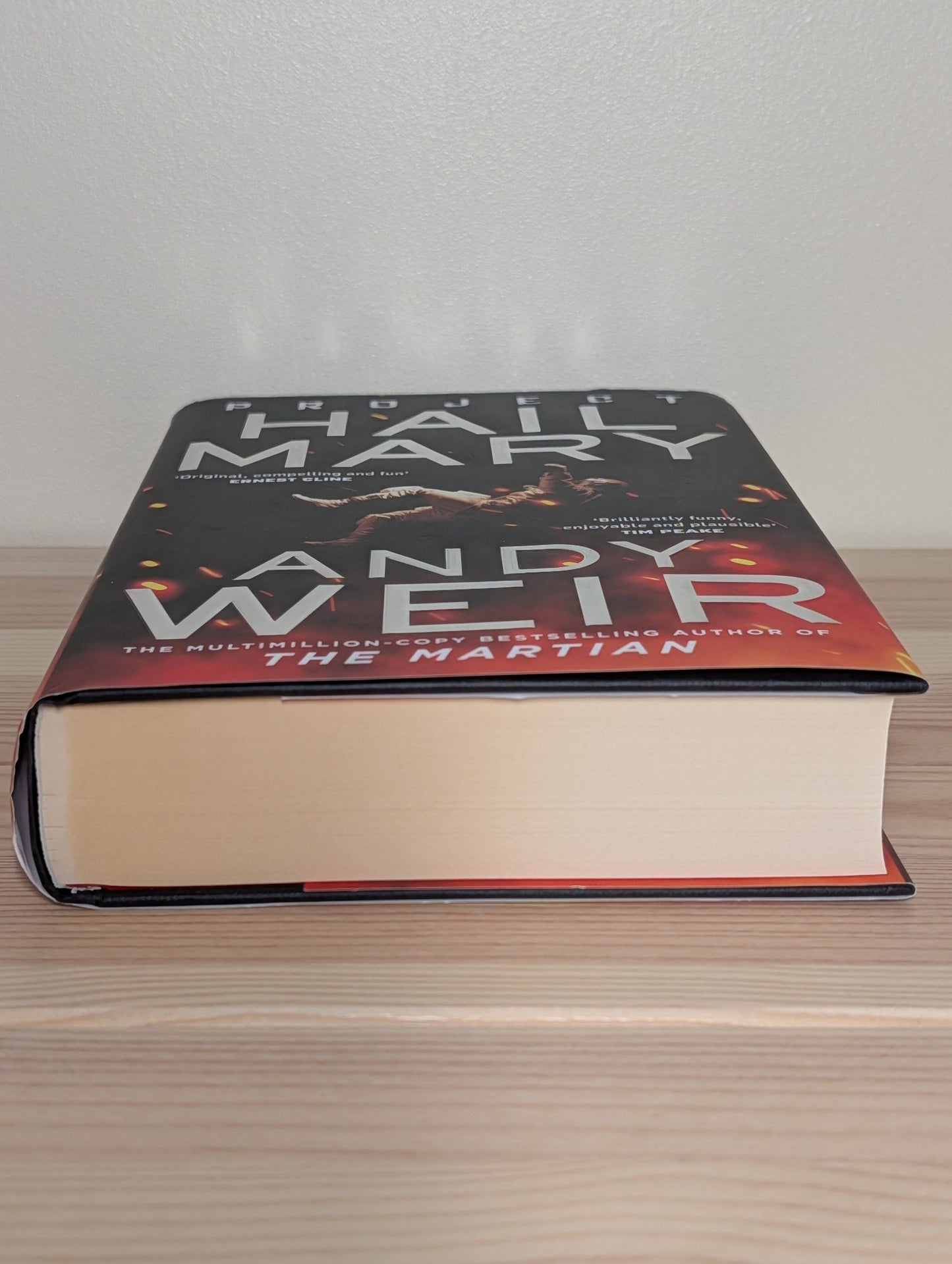 Project Hail Mary by Andy Weir (Signed First Edition) - Fialta Books