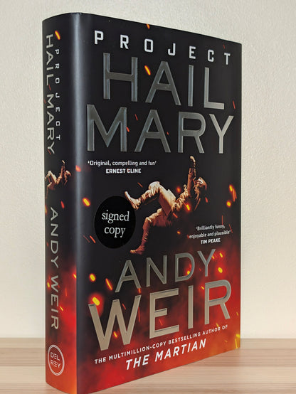 Project Hail Mary by Andy Weir (Signed First Edition) - Fialta Books