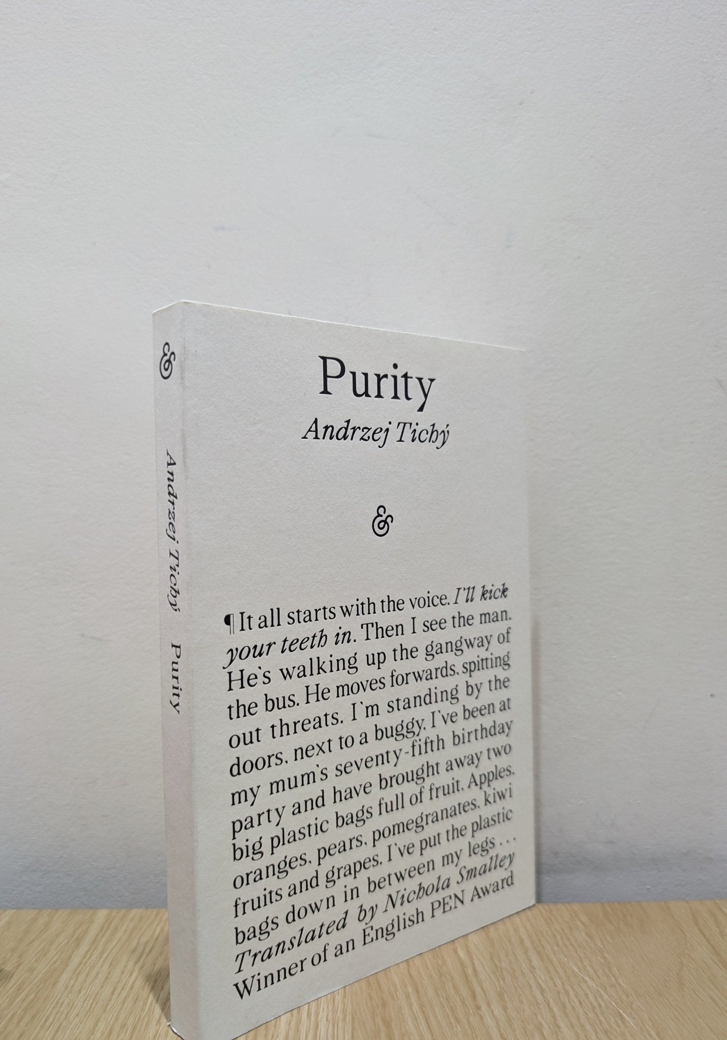 Purity by Andrzej Tichy (Signed First Edition) - Fialta Books