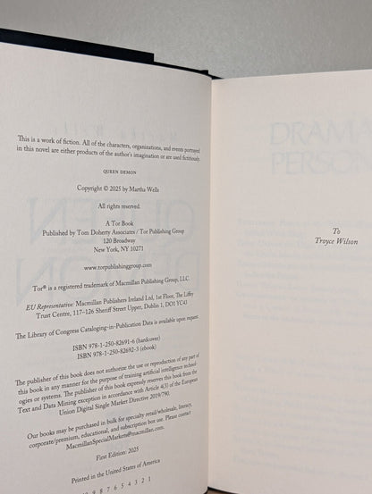 Queen Demon by Martha Wells (First Edition) - Fialta Books