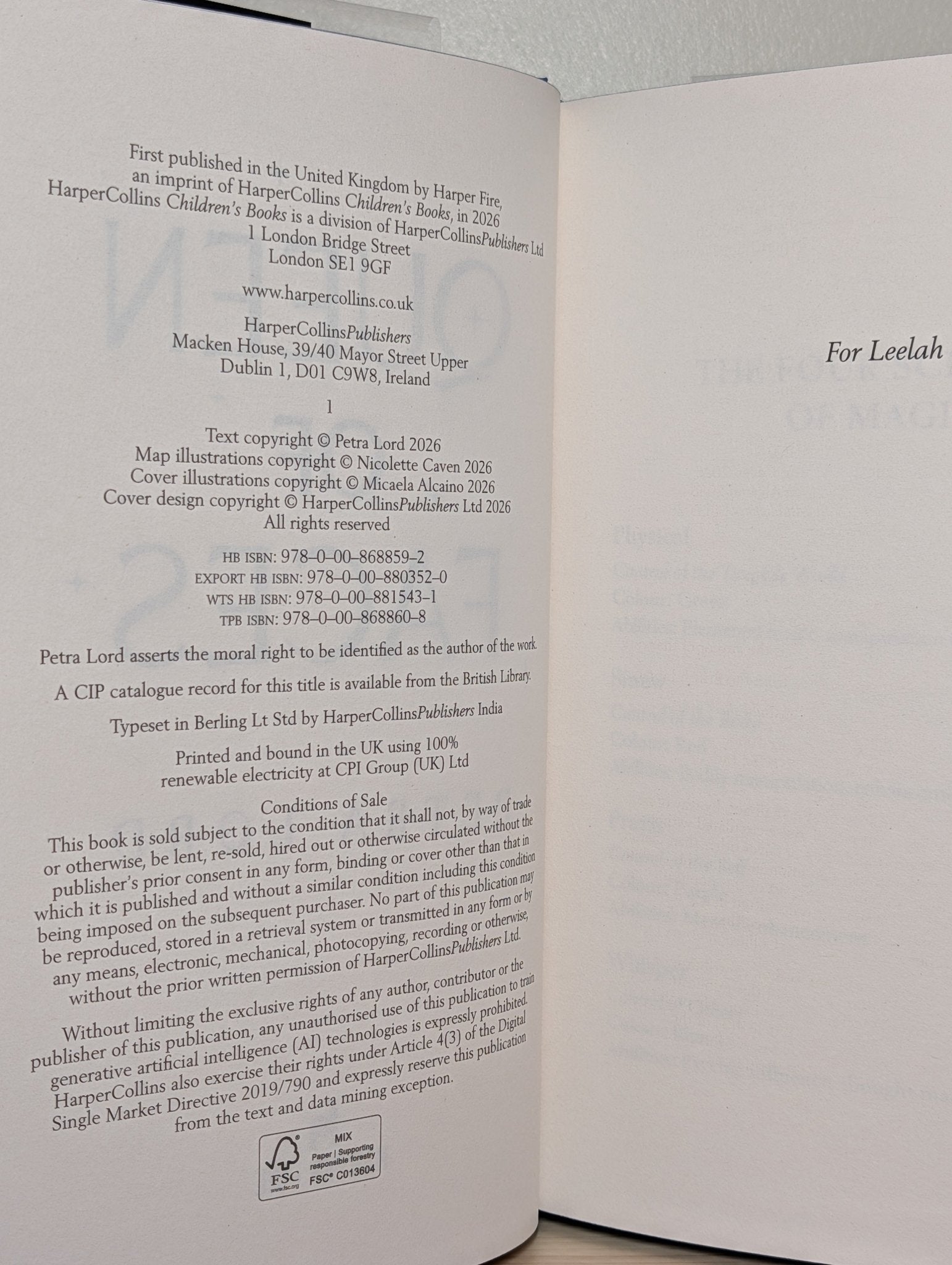 Queen of Faces by Petra Lord (Signed Numbered Edition with sprayed edges) - Fialta Books