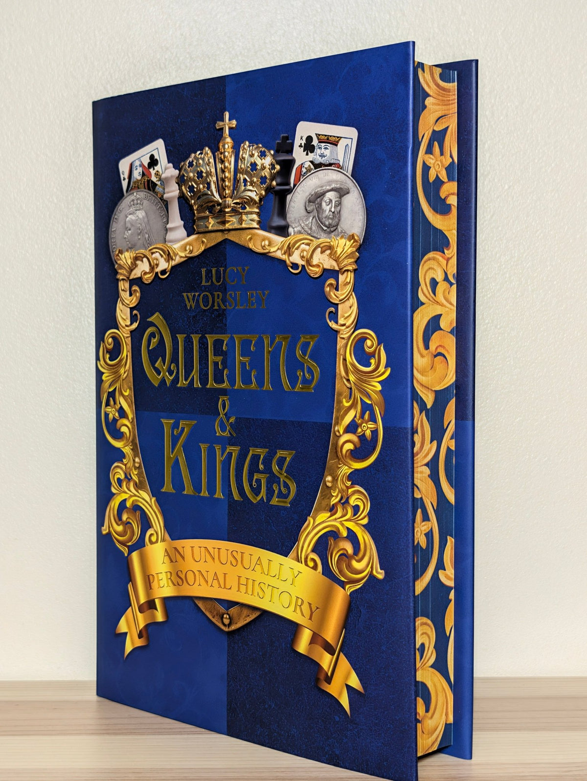 Queens and Kings by Lucy Worsley (Signed Numbered First Edition with sprayed edges) - Fialta Books