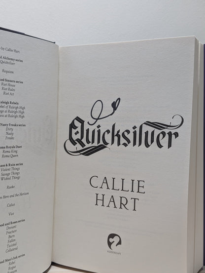 Quicksilver by Callie Hart (Signed First Edition) - Fialta Books