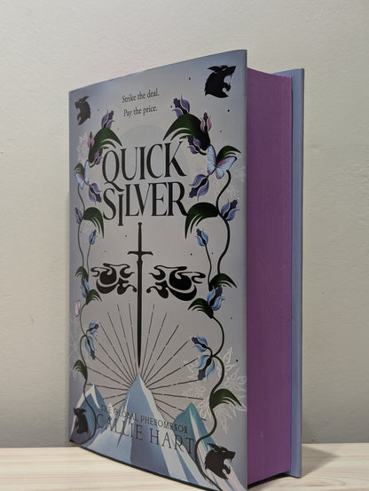 Quicksilver by Callie Hart (Signed First Edition with sprayed edges and reversible jacket) - Fialta Books