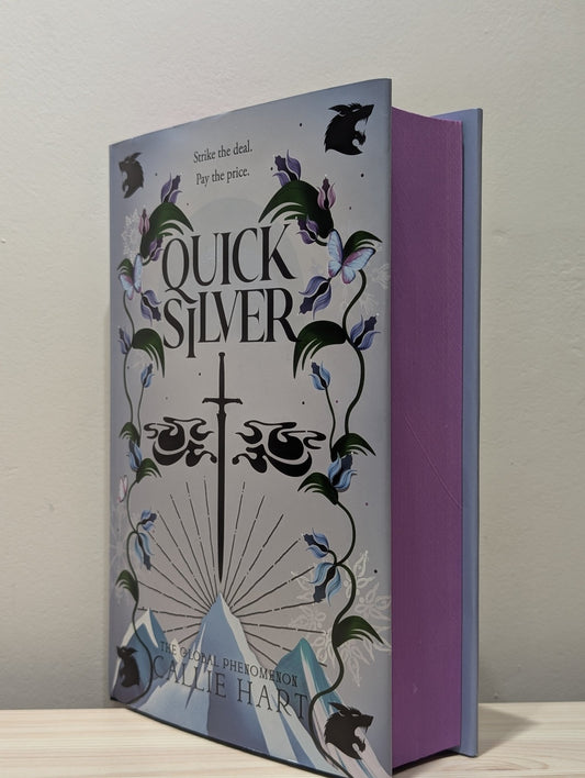 Quicksilver by Callie Hart (Signed First Edition with sprayed edges and reversible jacket) - Fialta Books