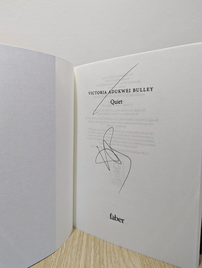 Quiet by Victoria Adukwei Bulley (Signed First Edition) - Fialta Books
