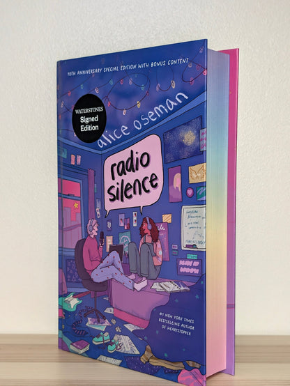 Radio Silence by Alice Oseman (Signed Anniversary Edition with sprayed edges) - Fialta Books