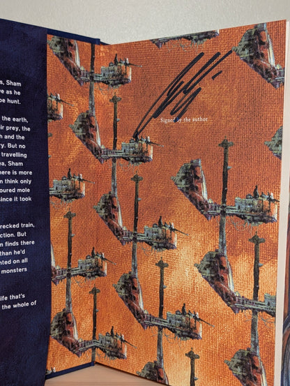 Railsea by China Mieville (Signed Special Edition with sprayed edges) - Fialta Books