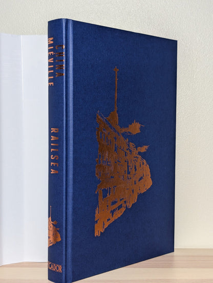 Railsea by China Mieville (Signed Special Edition with sprayed edges) - Fialta Books