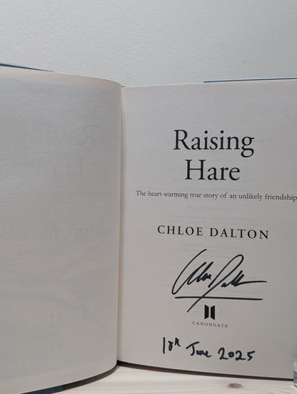 Raising Hare by Chloe Dalton (Signed Dated First Edition) - Fialta Books