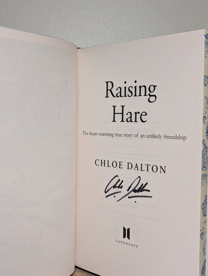 Raising Hare by Chloe Dalton (Signed First Edition with sprayed edges) - Fialta Books