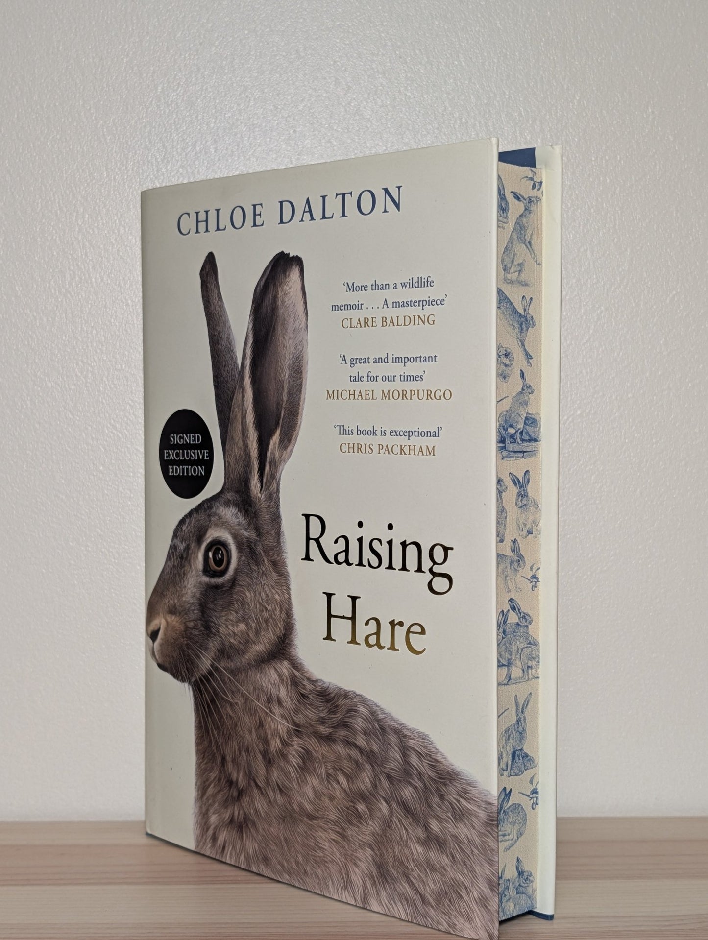 Raising Hare by Chloe Dalton (Signed First Edition with sprayed edges) - Fialta Books