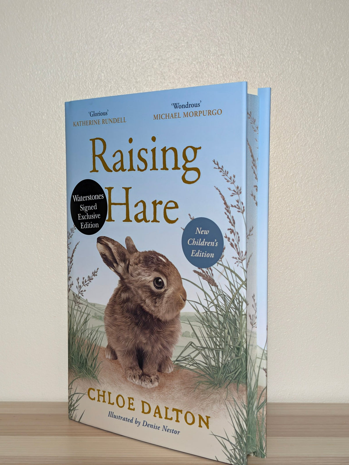 Raising Hare Children's Edition by Chloe Dalton (Signed with sprayed edges) - Fialta Books
