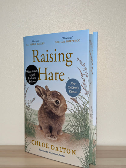 Raising Hare Children's Edition by Chloe Dalton (Signed with sprayed edges) - Fialta Books