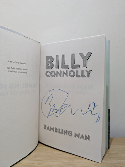 Rambling Man: Travels of a lifetime by Billy Connolly (Signed First Edition) - Fialta Books