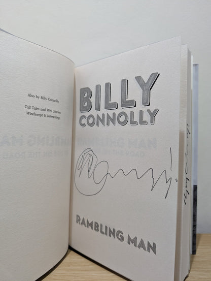Rambling Man: Travels of a lifetime by Billy Connolly (Signed First Edition with stencilled edges) - Fialta Books