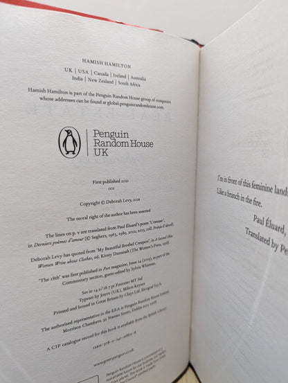 Real Estate by Deborah Levy (Signed First Edition) - Fialta Books