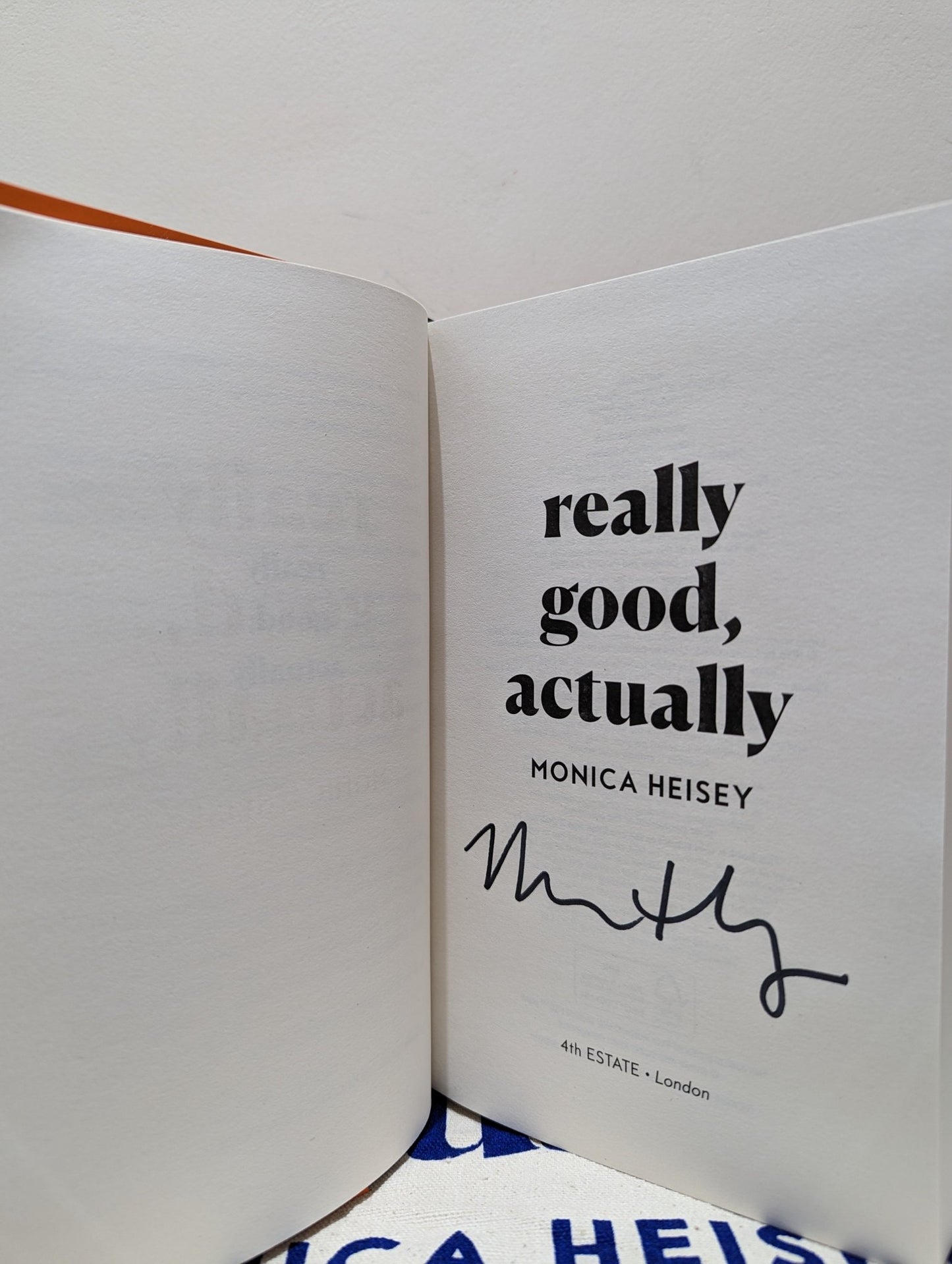 Really Good, Actually by Monica Heisey (Signed) - Fialta Books