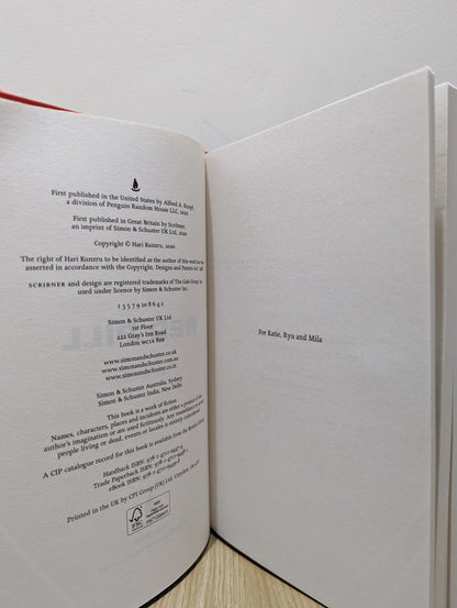 Red Pill by Hari Kunzru (Signed First Edition) - Fialta Books