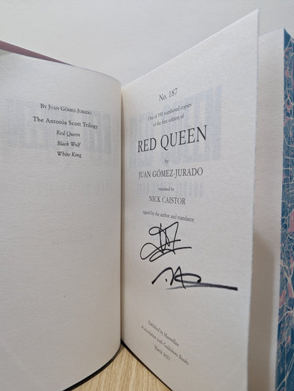 Red Queen by Juan Gómez - Jurado (Signed First Edition with sprayed edges) - Fialta Books