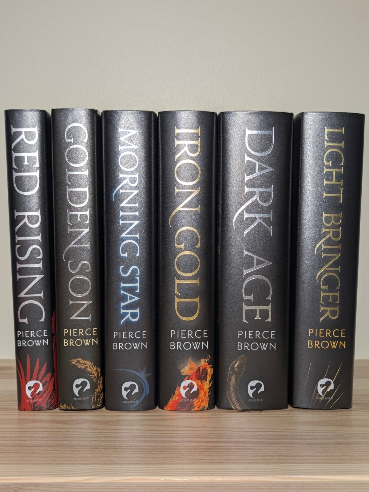 Red Rising Saga 1-6 by Pierce Brown (New Hardback Edition Set) - Fialta Books