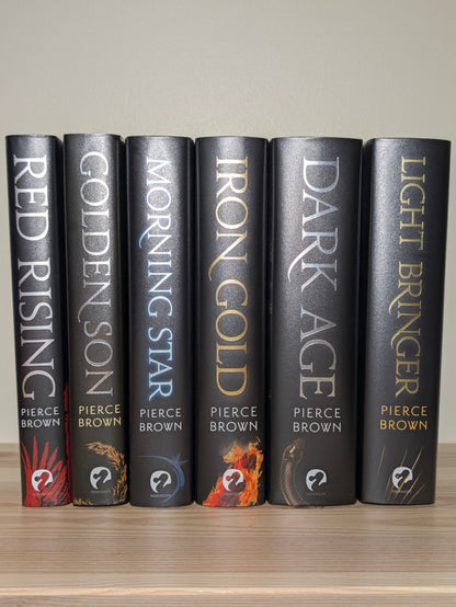 Red Rising Saga 1-6 by Pierce Brown (New Hardback Edition Set) - Fialta Books