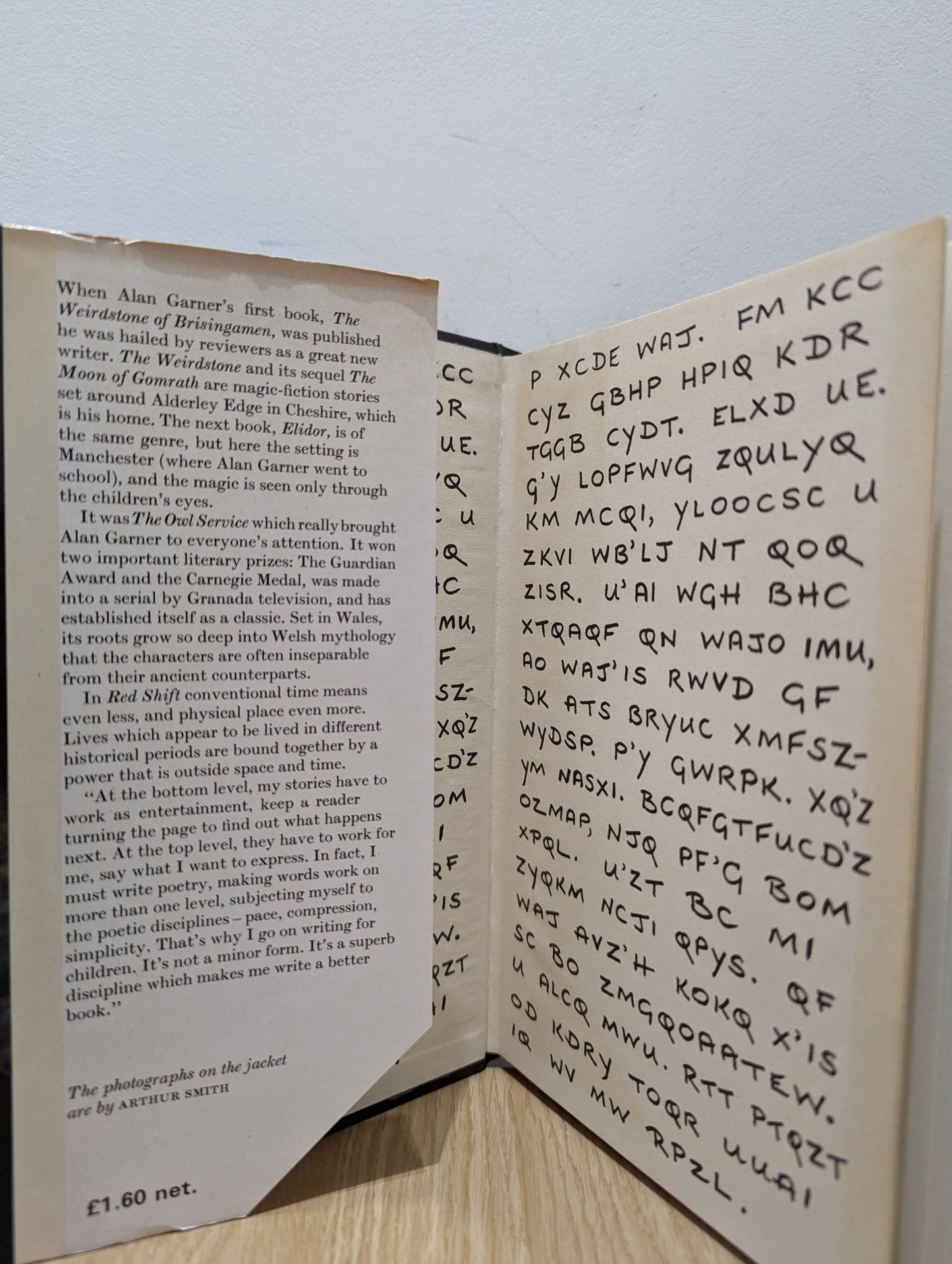 Red shift by Alan Garner - Fialta Books