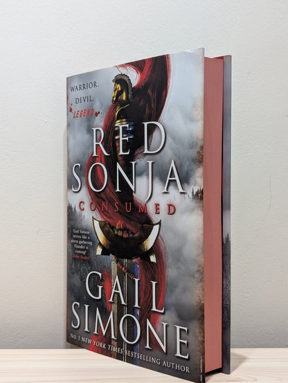 Red Sonja: Consumed by Gail Simone (Signed Numbered First Edition with sprayed edges) - Fialta Books