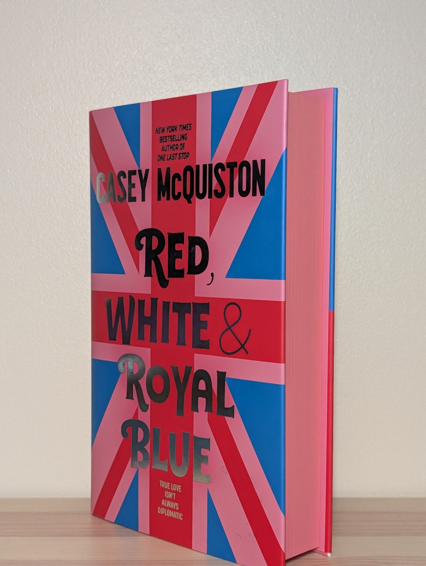 Red, White & Royal Blue by Casey McQuiston (Signed Collector's Edition with sprayed edges) - Fialta Books