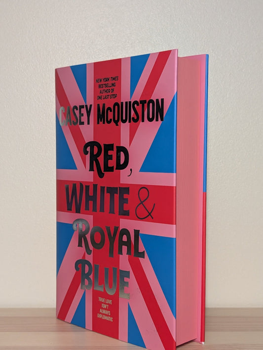 Red, White & Royal Blue by Casey McQuiston (Signed Collector's Edition with sprayed edges) - Fialta Books