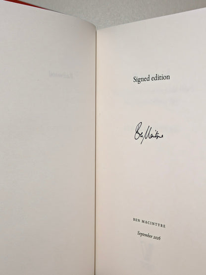 Redwood by Ben Macintyre (Signed First Edition) - Fialta Books