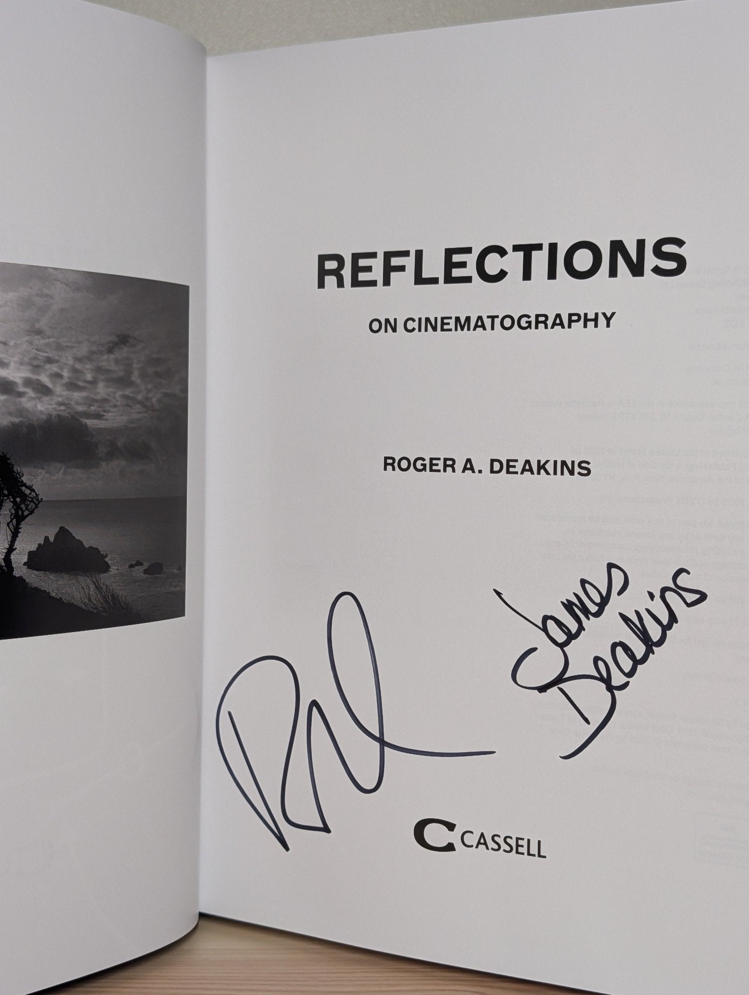Reflections: On Cinematography by Sir Roger Deakins (Double Signed Edition) - Fialta Books